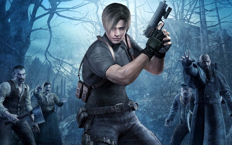 Resident Evil 4 HD Remaster Leon and Ada Wallpaper by zoellisrus