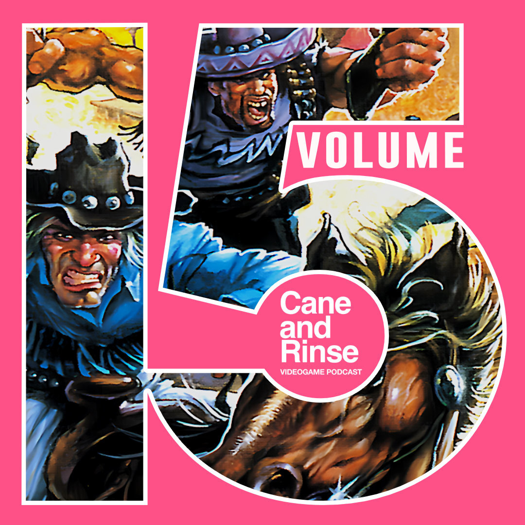 New podcast: Sunset Riders (early access and extended)
A posse of Leon, Brian, Chris W and @onecreditclassics.bsky.social mosey on down and saddle up with Konami's gaudy run and gun, rootin' tootin' shootin' and lootin' through its hectic stages and tough boss encounters.
Available now on Patreon.
Support the Cane and Rinse podcast for $2 per month.
Links in bio.