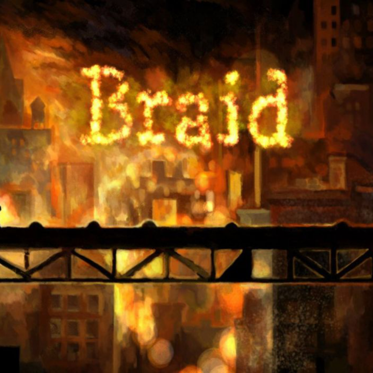 Braid обзор. Braid игра. braid 2008. braid обложка на стим. braid game logo.
