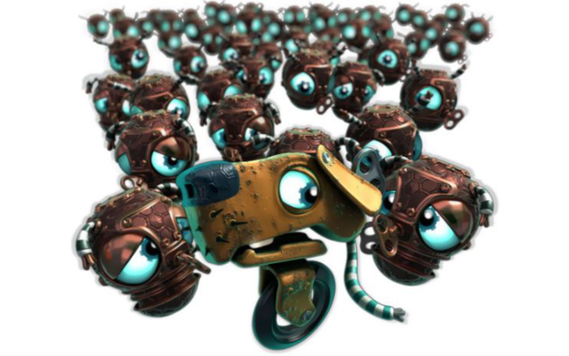 rusty pup, gory detail