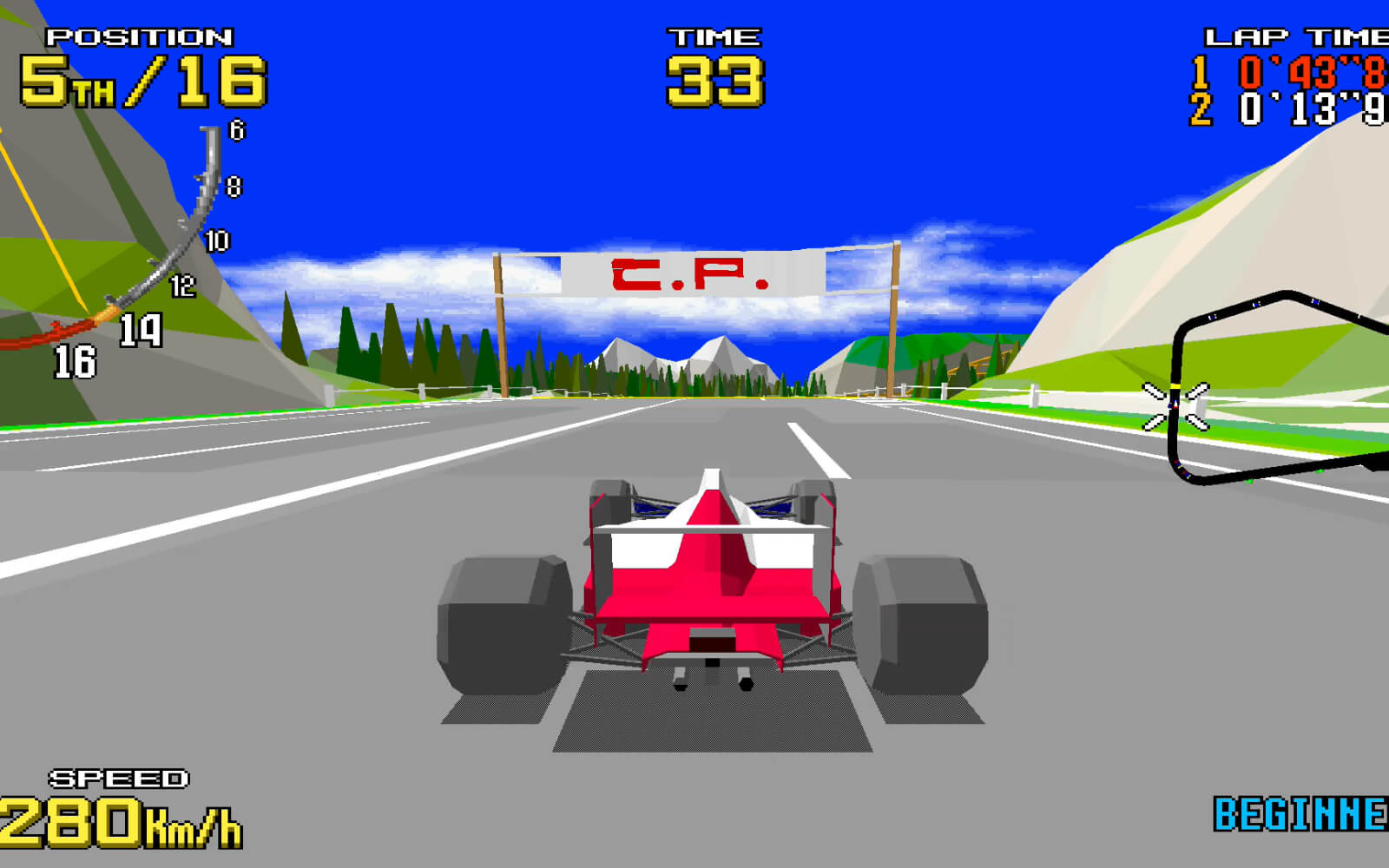 Virtua Racing - The Cane and Rinse videogame podcast
